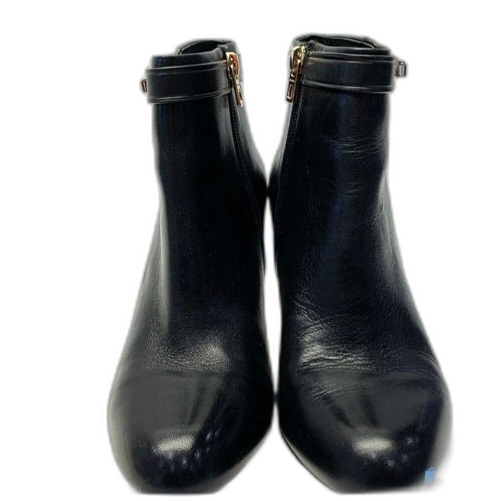 Coach Regina Black Leather Ankle Boot - Size 7 - Picture 3 of 7